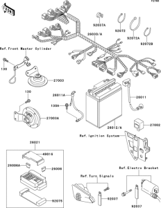 EX250 Электрика