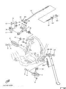 IT200 Stand. footrest