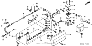 GL1500CD Задний тормозной цилиндр