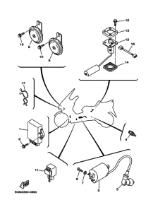 YP250 Equipo electrico