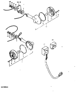 GS1000 Поворотники