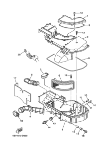CP250 Brktthermistor