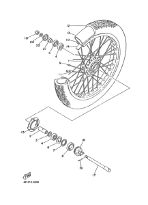 XS250 ﾌﾛﾝﾄﾎｲ-ﾙ
