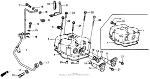 CH150D Крышка головки цилиндров