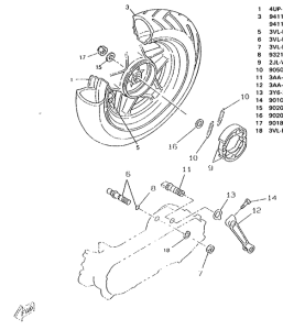 CW50RS Переднее колесо