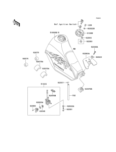 KL250 Fuel tank(1 / 2)(kl250-d10)