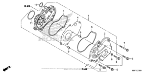 CTX700N Водяной насос
