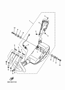 MTM850 Выхлопная система