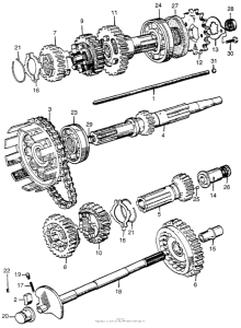 CL77 Трансмиссия