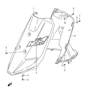 AE50 Щиток облицовочный