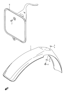 RM80 Переднее крыло