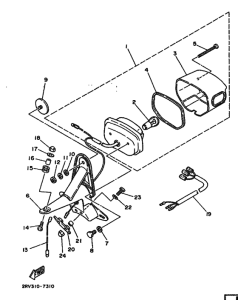 FS1 Taillight unit ass`y