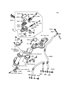 EX400 フロントマスタシリンダ