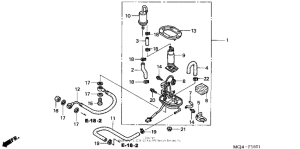 CBR900RR Насос топливный 2