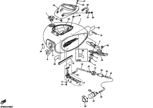 XVS1100 ﾌﾕｴﾙﾀﾝｸ