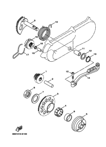 XF50 XF50X Стартер