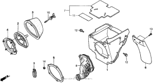 CR125R Воздушный фильтр