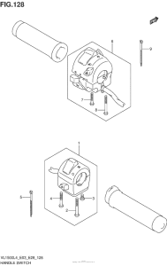 VL1500B Handle Switch (Vl1500L4 E33)