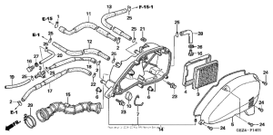 NPS50 Air cleaner ('06)