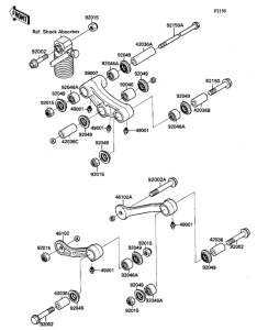 ZX1100 Suspension ignition coil