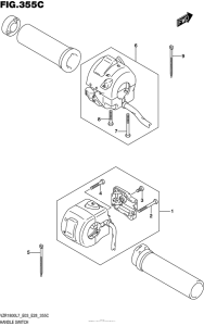VZR1800 Handle Switch (Vzr1800Bzl7 E28)