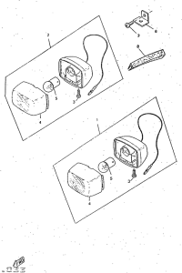 CW50 Поворотники