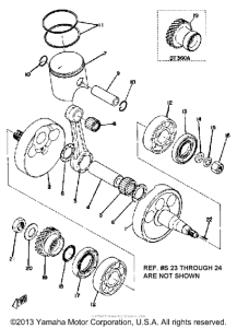 DT360 Коленчатый вал и Поршень