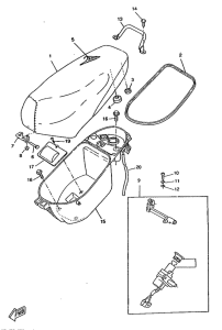 CW50RSX Seat. carrier