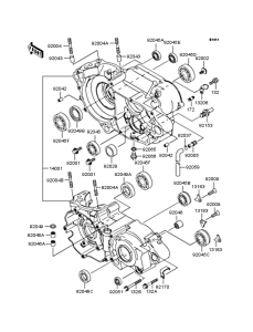  Картер двигателя