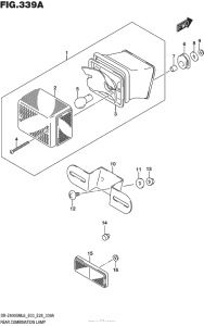  Задний фонарь