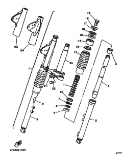 FS1 Вилка передней оси