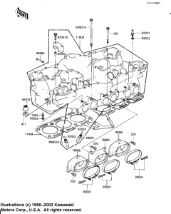  Головка цилиндров