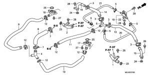 GL1800 (ABS) Труба водная