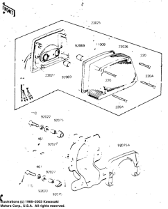 Taillight unit ass`y