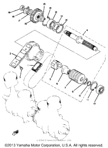 XS1100G Primary shaft chain
