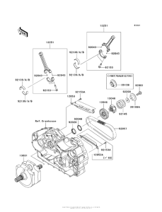 VN1700 Коленвал