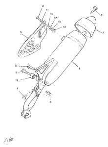 CW50RS Выхлопная система