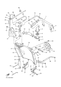 YZF-R7 Radiator. hose