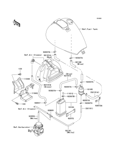 EN500 Испарительная система топлива