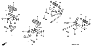 XLR125 Ступень передачи