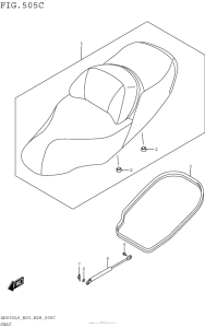AN650 Seat (An650Zl5 E28)
