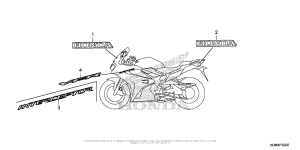 VFR800F Mark + Emblem