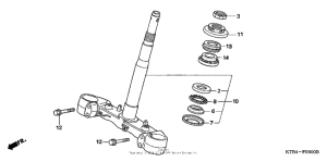 PS250 Траверса нижняя
