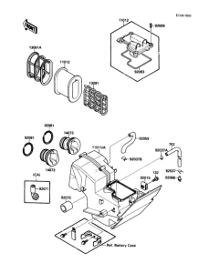 EL250 Воздушный фильтр