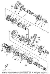 TDM850EC Трансмиссия