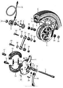C72 Переднее колесо