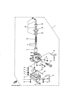 TDR50 Tobera  carburador