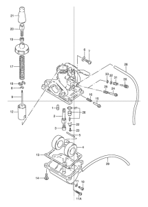 PV50 Carburetor assy
