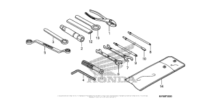 XR650L Инструмент
