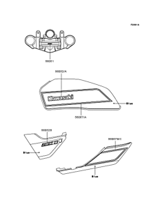 ZR400 Наклейки